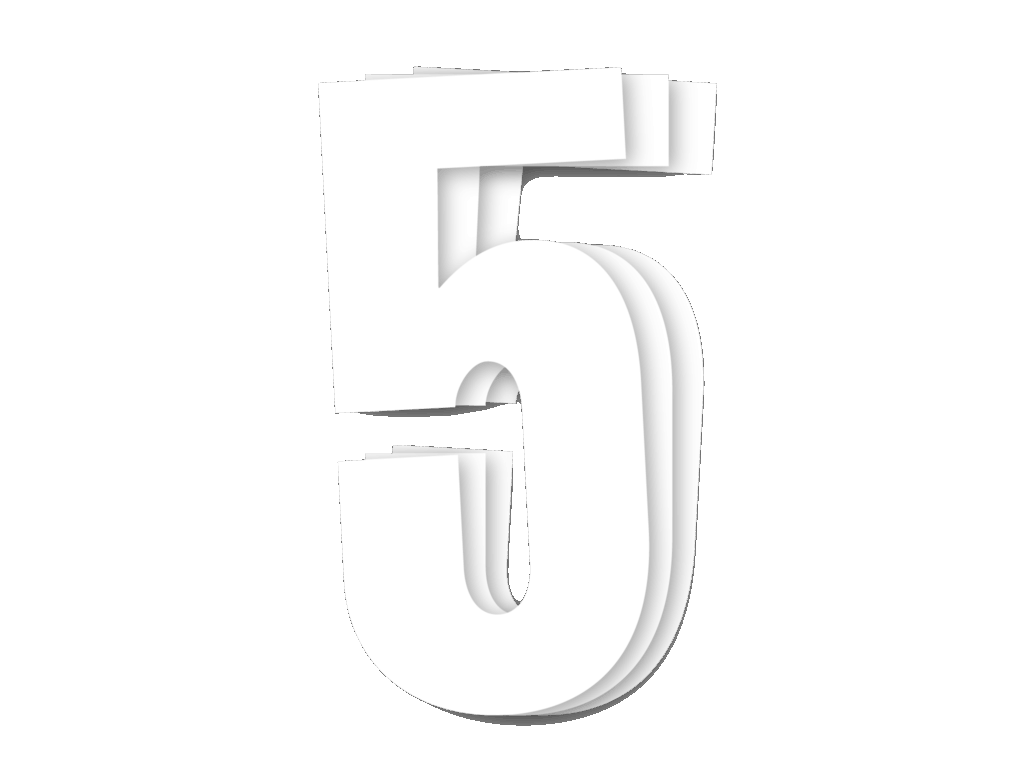 Kit 3pcs Race Numbers White 13X7cm P - Blackbird Racing