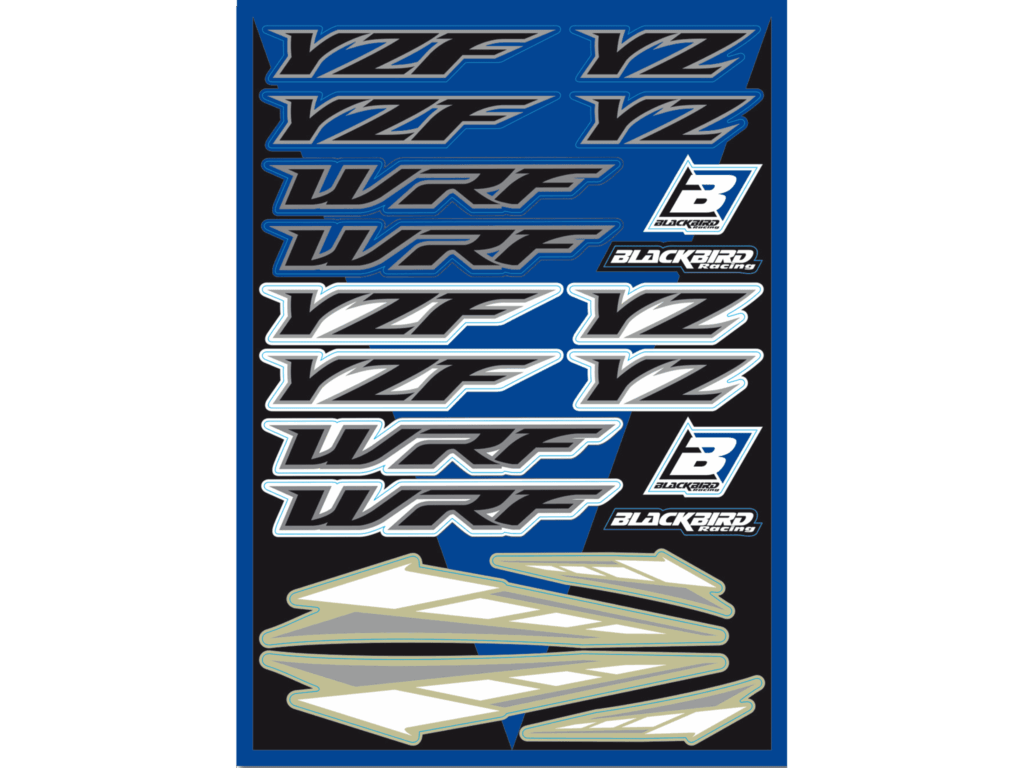Kit Adesivi Universali YAMAHA - Blackbird Racing